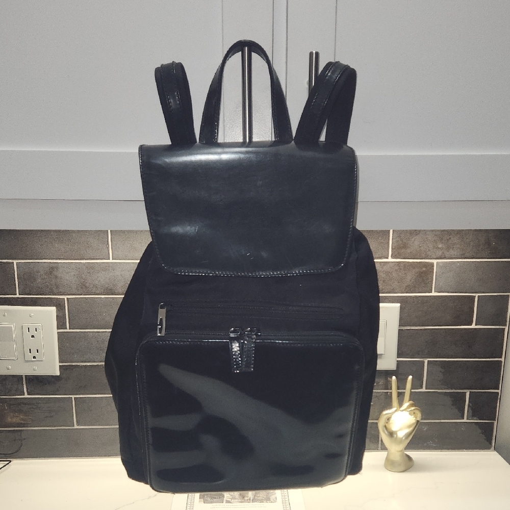 Gucci Black Urban Backpack With COA